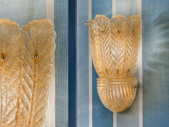 Бра - настенная лампа Masiero GLASS VE 1112 A1+1