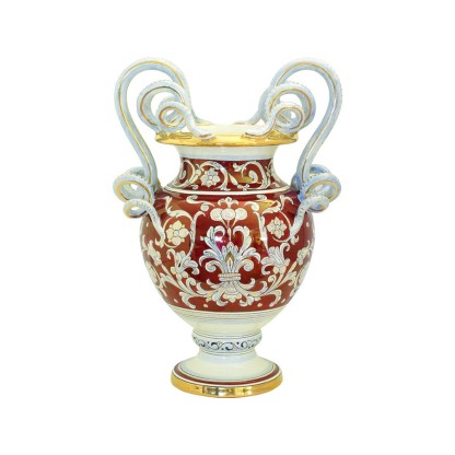 Ваза L'Antica Deruta LUSTRO RUBINO