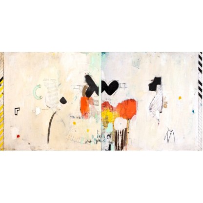 Картина NOVOCUADRO ART COMPANY THE PARTY IS OVER I &amp; II