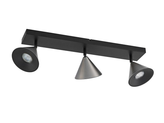 Потолочные светильники Lucande KARTIO NICKEL 3