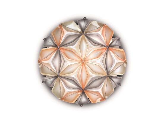 Бра - настенная лампа In Stock SLAMP - LA VIE MEDIUM AMBER