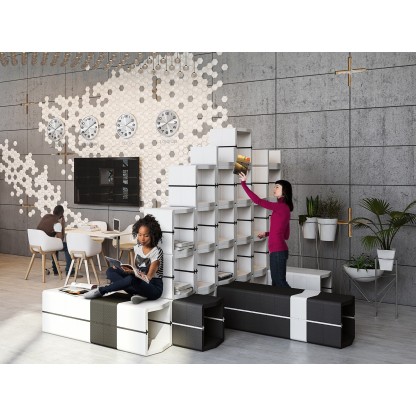 Офисный стеллаж Movisi U-CUBE