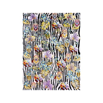 Ковер Zollanvari ZEBRAS AMIDST BLOOMS 2