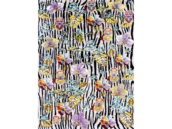 Ковер Zollanvari ZEBRAS AMIDST BLOOMS 2