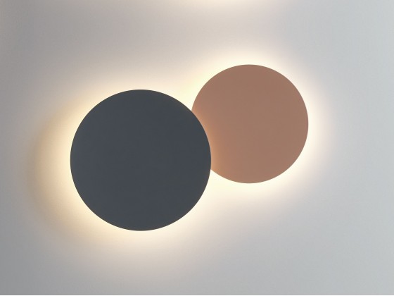 Бра - настенная лампа Vibia PUCK WALL ART DOUBLE