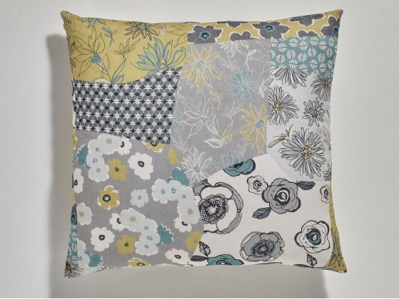 Диванные подушки LA FABBRICA DEL LINO STAMPA PATCHWORK FLOREALE