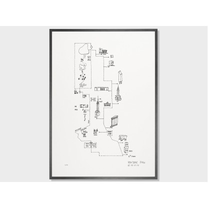 Плакат DESPLANS PROMENADE  NEW-YORK