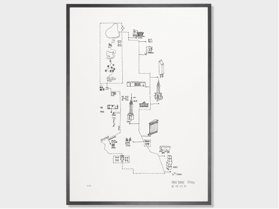 Плакат DESPLANS PROMENADE  NEW-YORK
