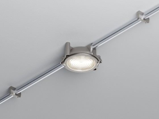 Уличные наружные потолочные светильники Genuit SPOT SILVER