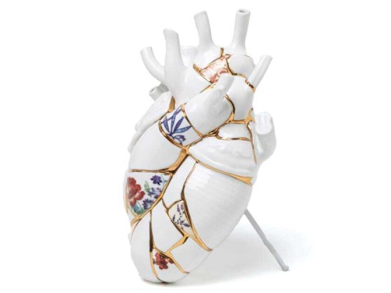 Ваза In Stock SELETTI - LOVE IN BLOOM KINTSUGI