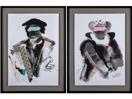 Картина NOVOCUADRO ART COMPANY Personaje I &amp; II