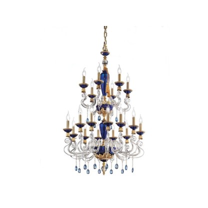 Подвесные светильники Euroluce Lampadari BAROCCO L12+6