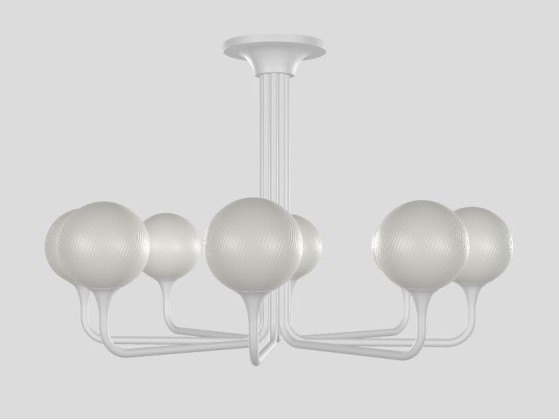 Уличные наружные потолочные светильники Masiero TEE OUTDOOR PL8 RD 120