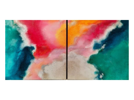 Картина ICI ET LA SUNSET ON THE BEACH