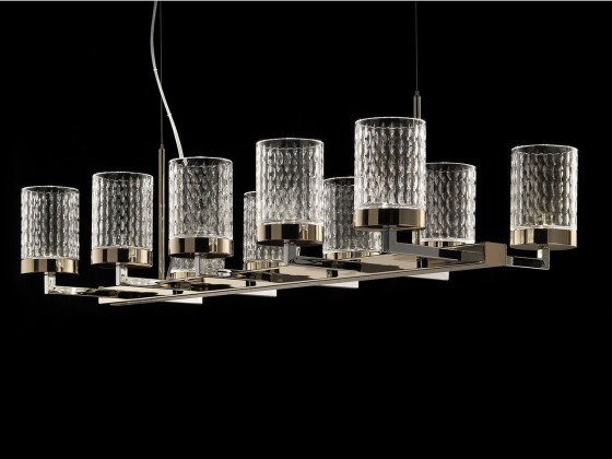 Подвесные светильники Italamp QUARZO 725/L10