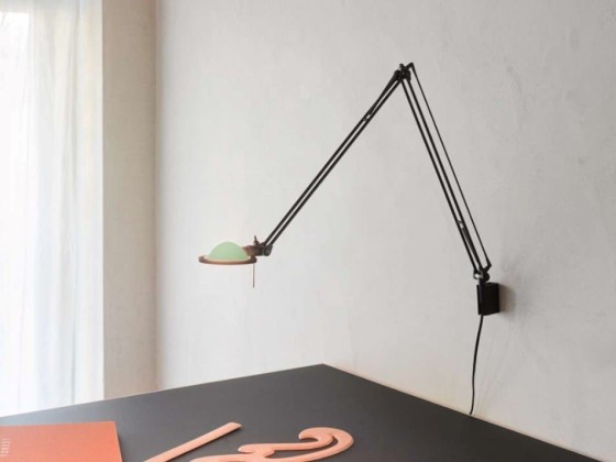 Бра - настенная лампа In Stock LUCEPLAN - BERENICE WALL ALU SAGE GREEN