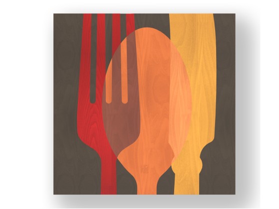 Картина LIGNIS® SOVRAPOSATE COLORS