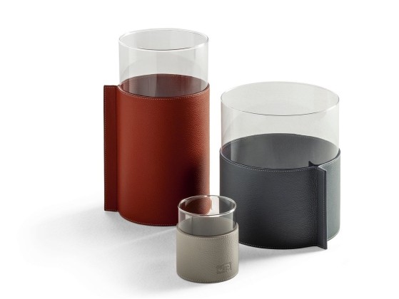 Ваза Poltrona Frau GLI OGGETTI - LEATHER POT