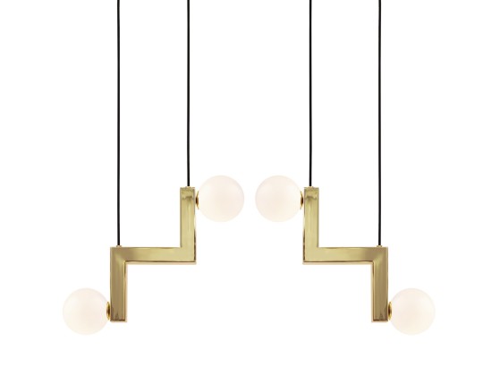 Подвесные светильники Marc Wood Studio ZIG 2 PIECE