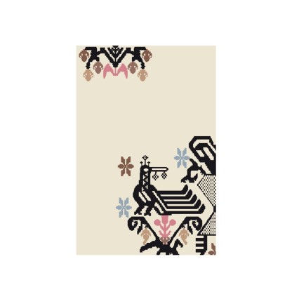 Ковер Moroso BIRD LIGHT COLORS