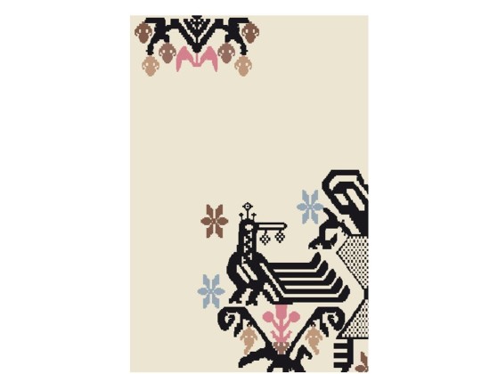 Ковер Moroso BIRD LIGHT COLORS