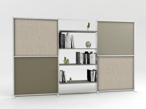 Перегородка для столов STUDIO T TETRIX DUAL