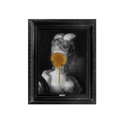 Печать на холсте Mineheart MADAME BLUSH - GOLD EDITION