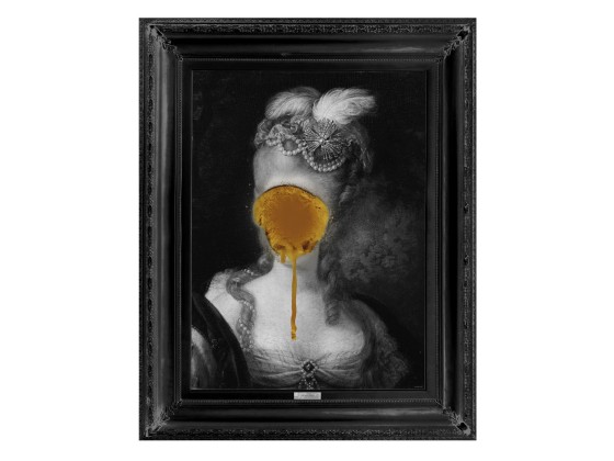 Печать на холсте Mineheart MADAME BLUSH - GOLD EDITION