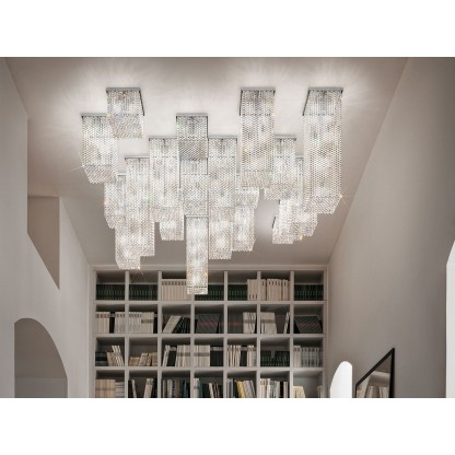 Потолочные светильники Masiero CUBO PL21 200 SQ