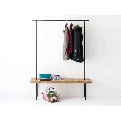  weld & co RECLAIMED WOOD COAT RACK #01