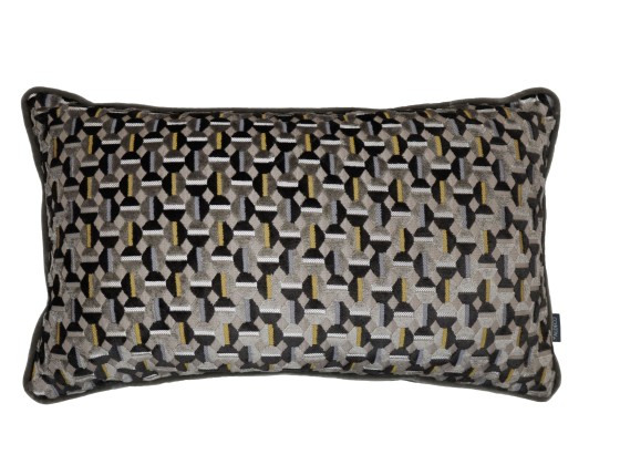 Диванные подушки Aldeco LUMIRE VELVET Anthracite Gold