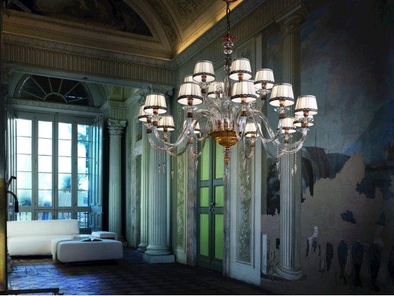 Подвесные светильники Euroluce Lampadari MIDHA L12+6