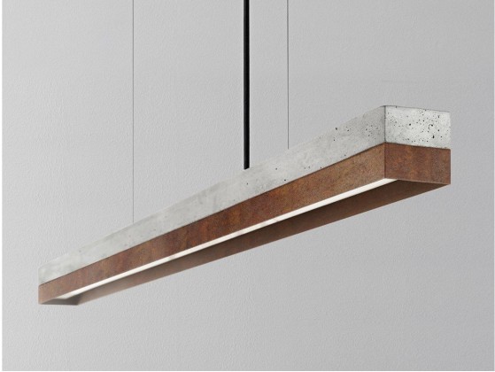 Подвесные светильники GANTlights [C1] CORTEN STEEL