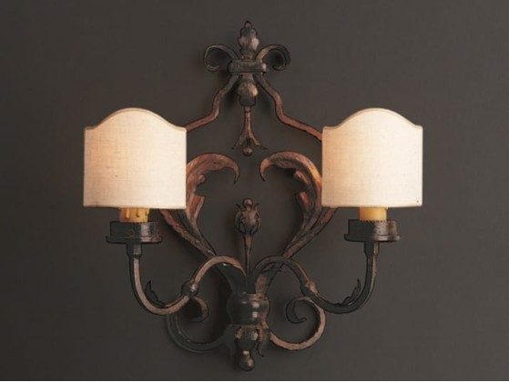 Бра - настенная лампа OFFICINACIANI FOGLIE FORGIATE