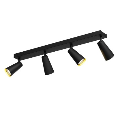 Потолочные светильники Lucande ANGELINA BLACK 4