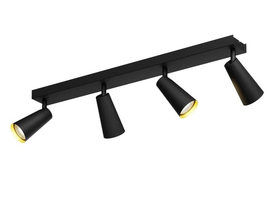 Потолочные светильники Lucande ANGELINA BLACK 4