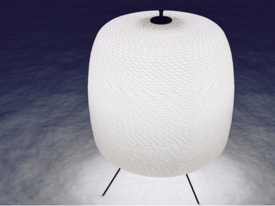 Уличная настольная лампа DAVIDE GROPPI SHOJI OUTDOOR