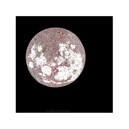 Трафаретный декор Danese Milano CARTA DELLA LUNA