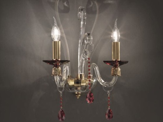 Бра - настенная лампа Euroluce Lampadari RUBINO ALICANTE A2