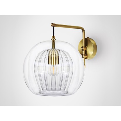 Бра - настенная лампа Marc Wood Studio PLEATED CRYSTAL CLEAR