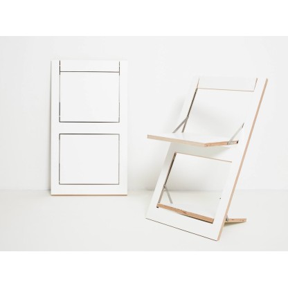 Стул AMBIVALENZ FLPPS FOLDING CHAIR - WHITE