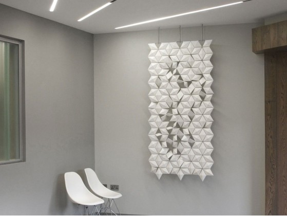 Перегородки bloomming FACET Hanging Room Divider 102x207cm