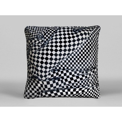 Диванные подушки HENZEL STUDIO BLACK AND WHITE PEOPLE PATTERN