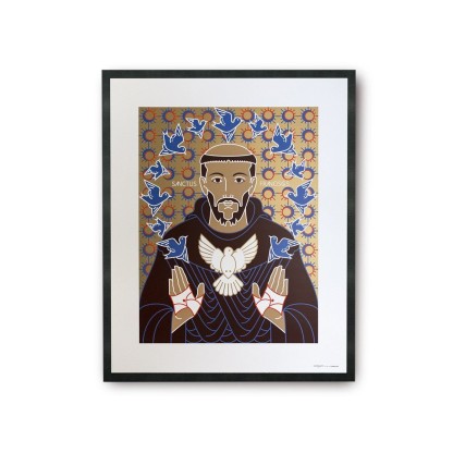 Плакат TuttiSanti SAINT FRANCESCO