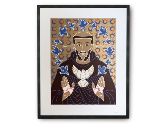 Плакат TuttiSanti SAINT FRANCESCO