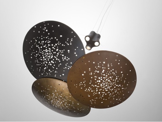 Подвесные светильники Fabbian LENS F46 3x