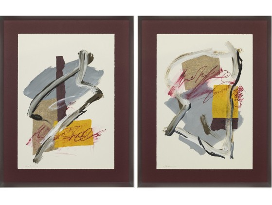 Картина NOVOCUADRO ART COMPANY BURDEOS I &amp; II