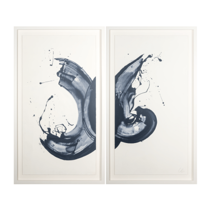 Картина NOVOCUADRO ART COMPANY BLUE IN MOTION I &amp; II