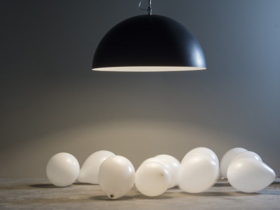 Подвесные светильники In-es.artdesign MEZZA LUNA 1 LAVAGNA