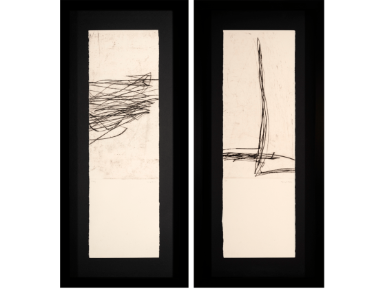 Картина NOVOCUADRO ART COMPANY Dptico Negro I &amp; II